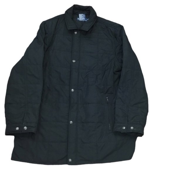 Polo Ralph Lauren Black Lightweight Quilted Jacket Medium Men's VTG 90's Rare